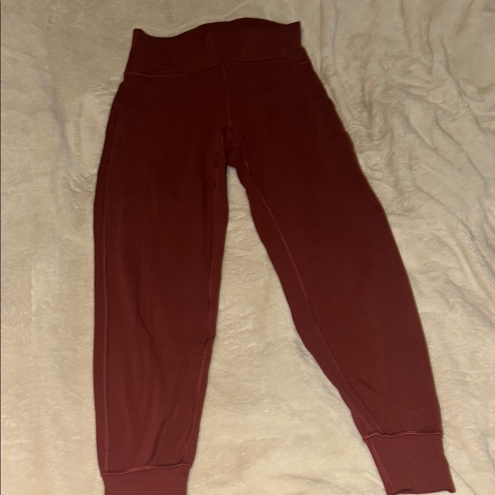 Lululemon Maroon Joggers